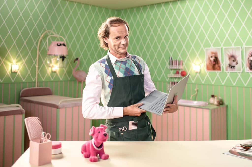 Werbefotografie Microsoft Office Mit Olaf Schubert 7